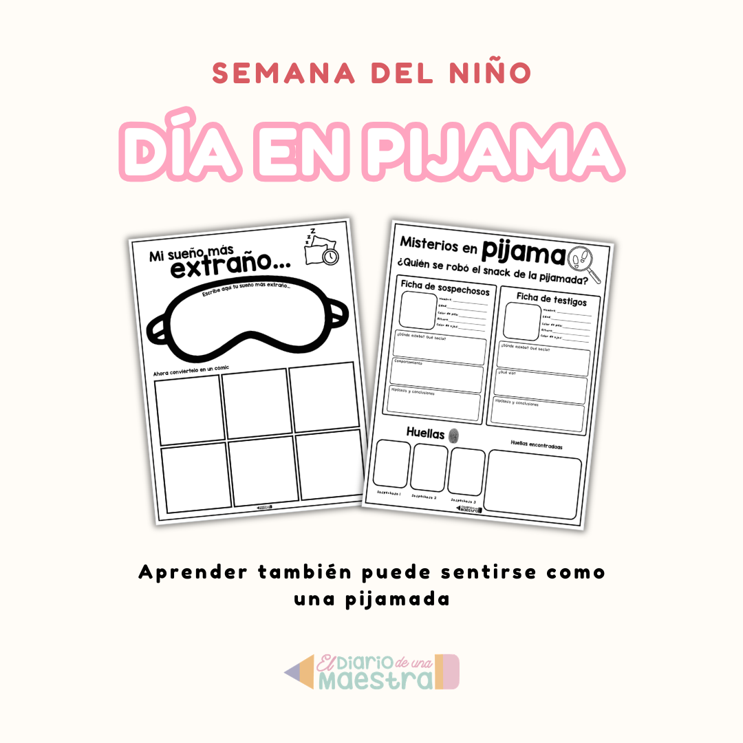 DÍA EN PIJAMA. MISIONES DIVERTIDAS