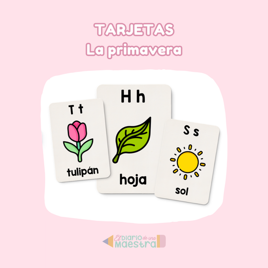 Tarjetas PRIMAVERA Versión 1