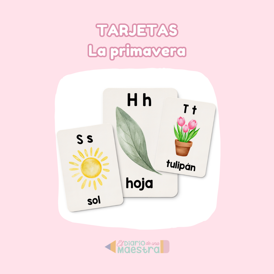 Tarjetas PRIMAVERA Versión 2